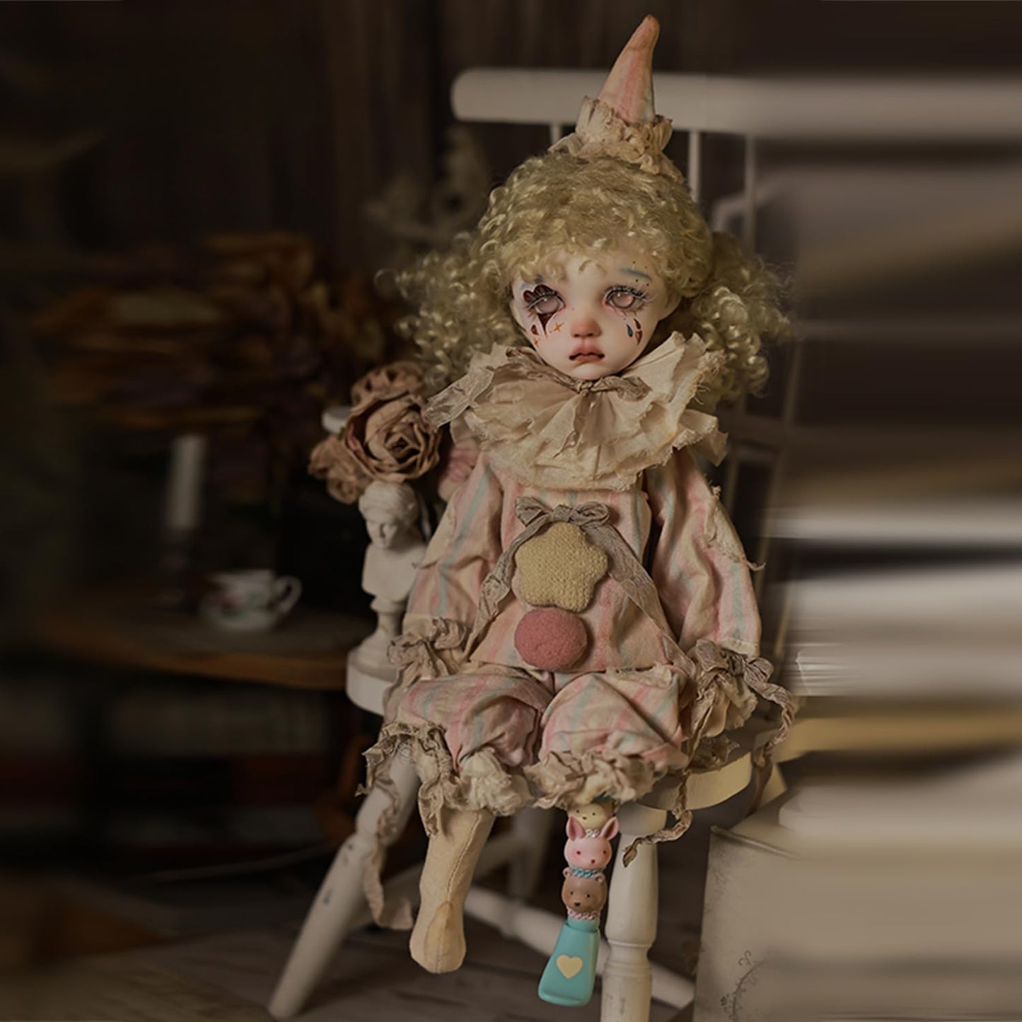 Sekino 1/6 Bjd Doll Halloween Clown Style Party Ball Jointed Dolls Toys