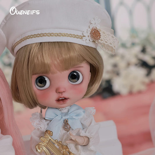 Lime Fullset D Bjd Doll 1/6 Big Head Open Mouth Expression Church Dress Style Gift Dolls for 15+ Year Old
