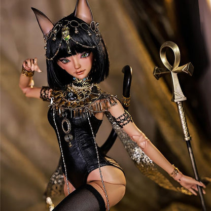 1/4 Bast Bjd Doll Ancient Egypt Mysterious Fighting Style Cat Guard Gifts