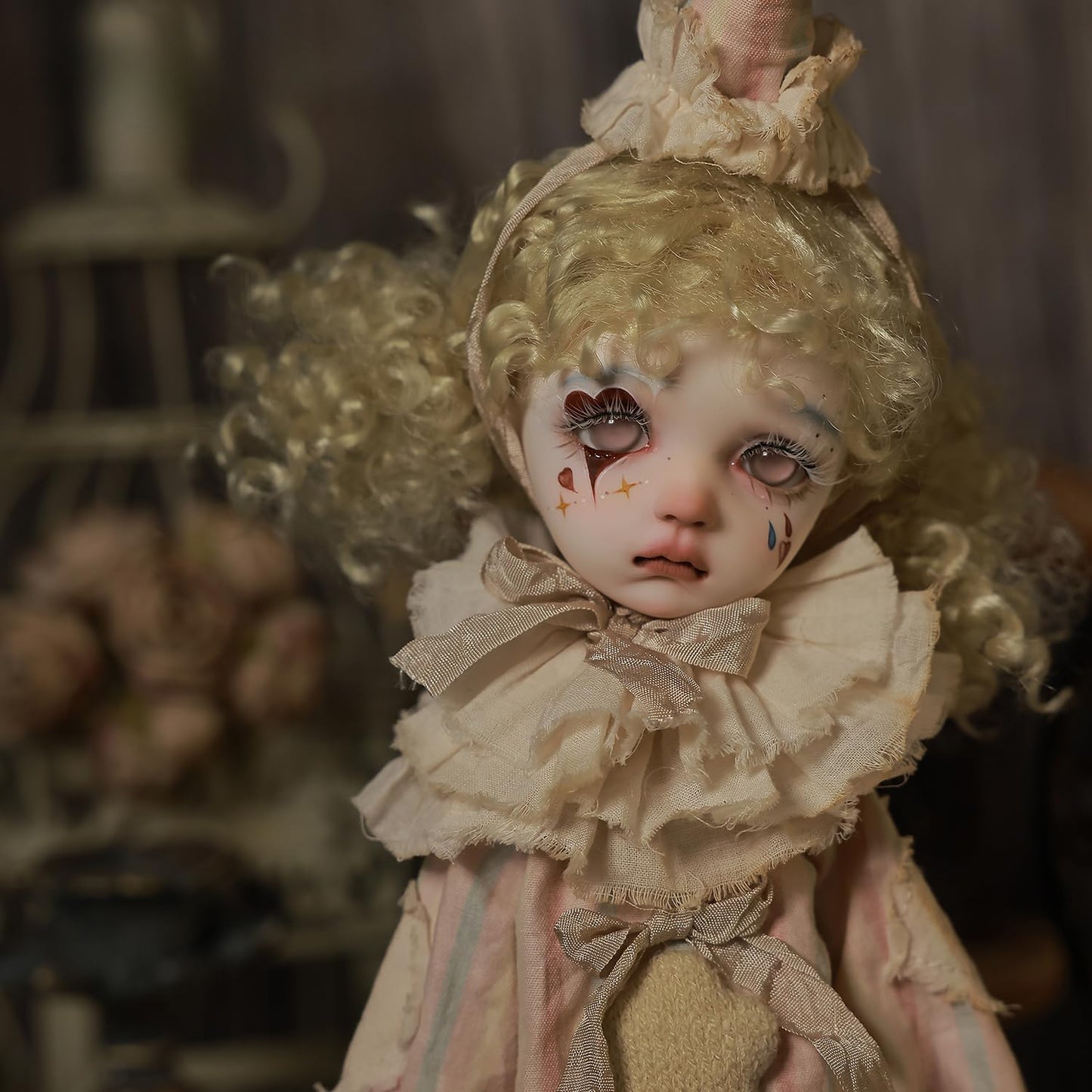 Sekino 1/6 Bjd Doll Halloween Clown Style Party Ball Jointed Dolls Toys